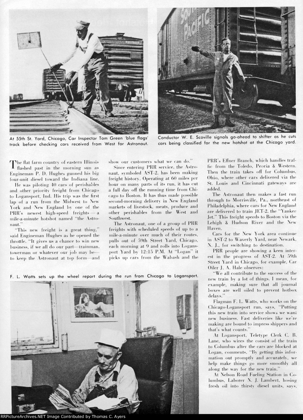 "Mile A Minute Freights," Page 2, 1963